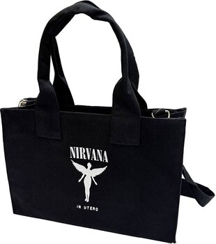 Glazbena torba Nirvana In Utero (Back Print) Torba za rame Black - 1