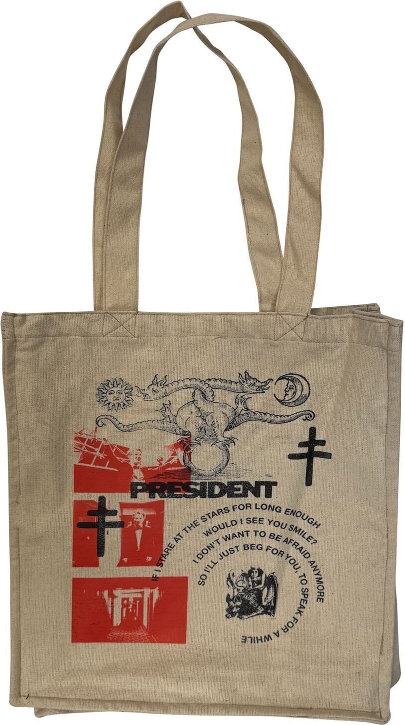 Music bag President Dionyus (Natural) Tote Bag Black