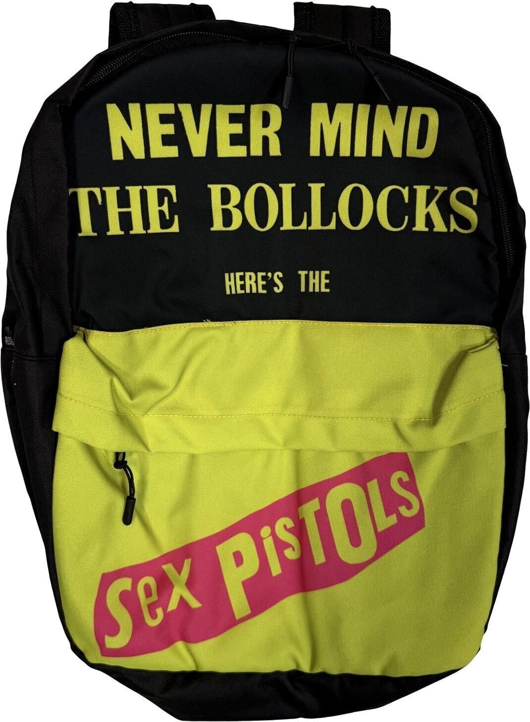 Music bag Sex Pistols Never Mind The Bollocks Backpack Black
