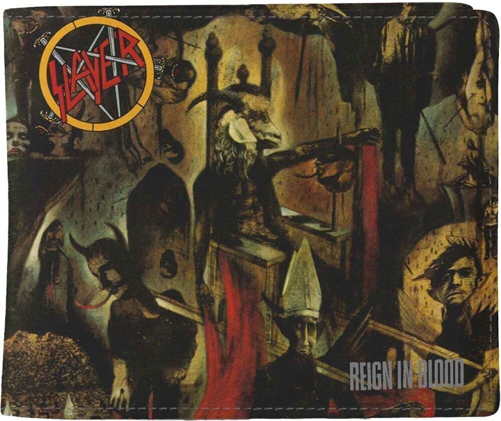 Denarnica Slayer Reign In Blood Denarnica Black