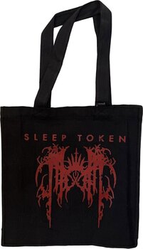 Glazbena torba Sleep Token Grunge Logo Torba za rame Black - 1