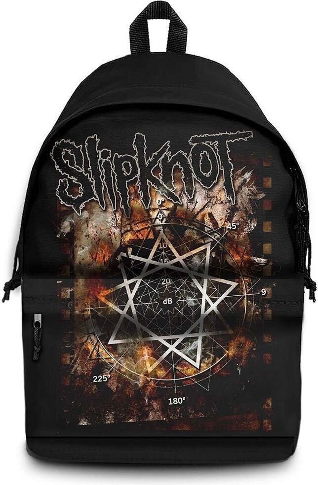 Hudebnícka taška Slipknot Pentogram Batoh Black