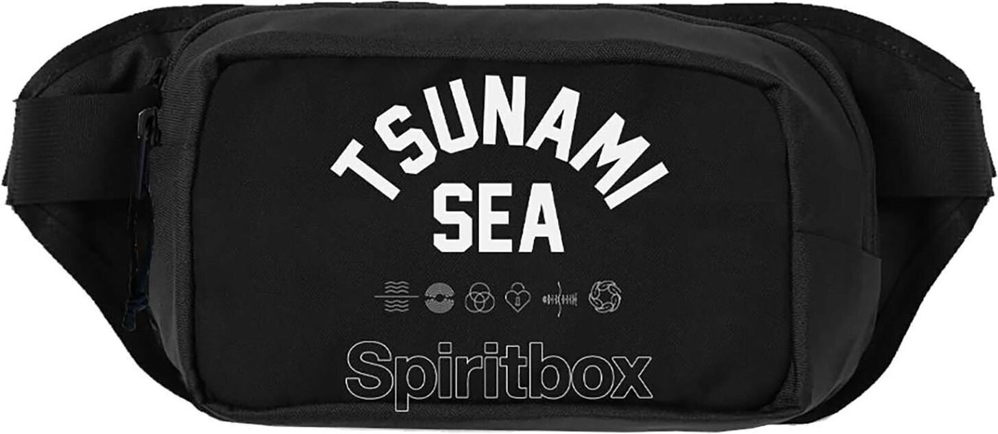 Hudebnícka taška Spiritbox Tsunami Sea Taška na rameno Black