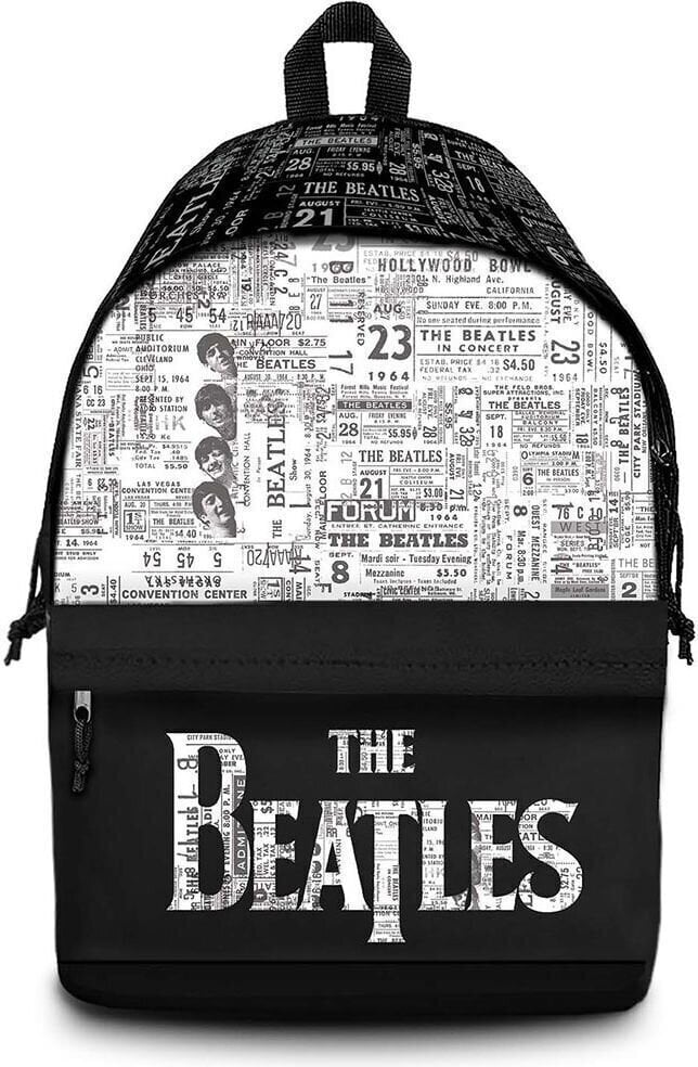 Glazbena torba The Beatles Tickets Ruksak Black
