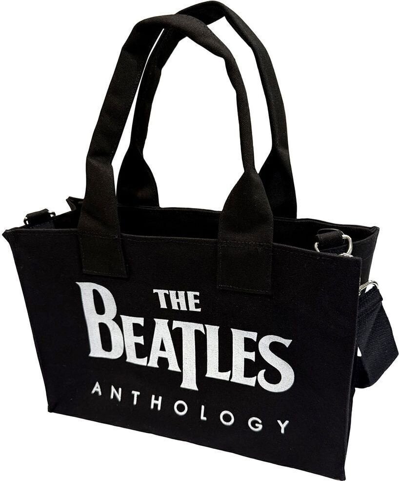 Glazbena torba The Beatles Anthology (Back Print) Torba za rame Black