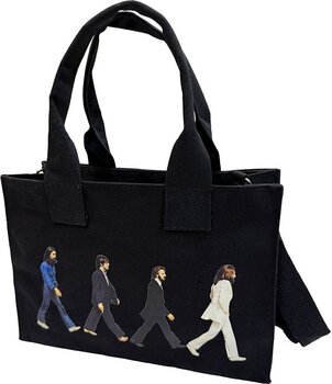 Glazbena torba The Beatles Abbey Road & Drop T Logo (Back Print) Torba za rame Black - 1