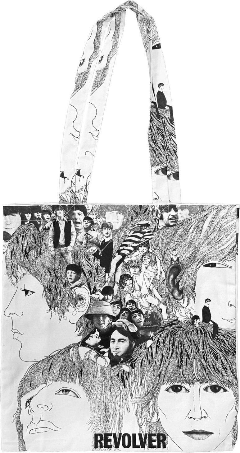 Music bag The Beatles Revolver Τσάντα ώμου White