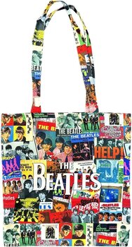Glazbena torba The Beatles Single Covers Torba za rame Black - 1