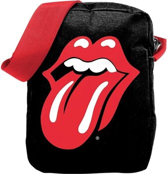 Glasbena torba The Rolling Stones Classic Tongue Torba čez telo Black - 1