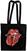 Music bag The Rolling Stones Hackney Diamonds Lick Τσάντα ώμου Black