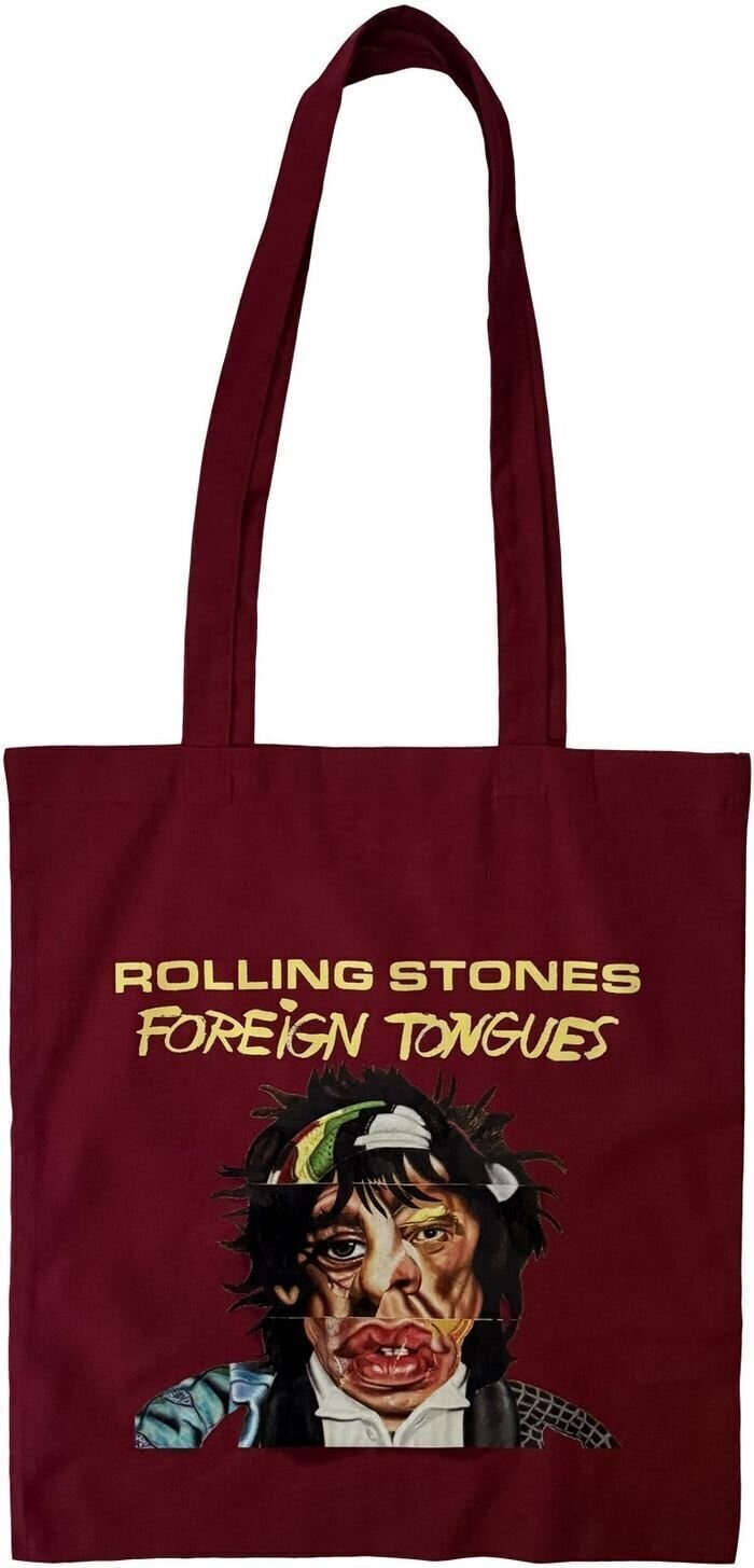 Music bag The Rolling Stones Foreign Tongues Τσάντα ώμου Red