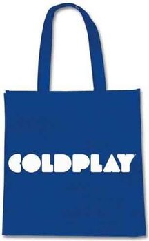 Geantă muzicală Coldplay Logo Trend Version (Back Print) Geanta de umar Blue - 1