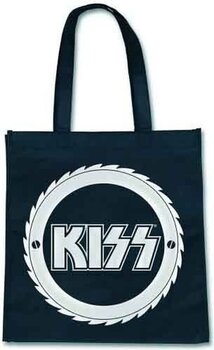 Geantă muzicală Kiss Buzzsaw Logo Trend Version (Back Print) Geanta de umar Black - 1