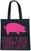 Geantă muzicală Pink Floyd Classic Animals Trend Version (Back Print) Geanta de umar Black