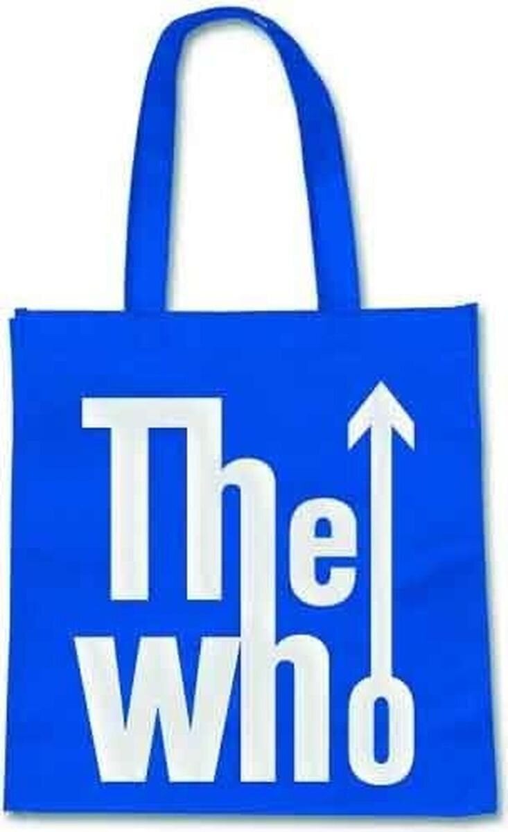 Geantă muzicală The Who Logo Trend Version (Back Print) Geanta de umar Blue