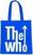 Geantă muzicală The Who Logo Trend Version (Back Print) Geanta de umar Blue