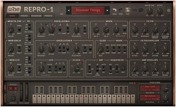 Studio-Effekt-Plugin u-he Software Repro (Digitales Produkt) - 1