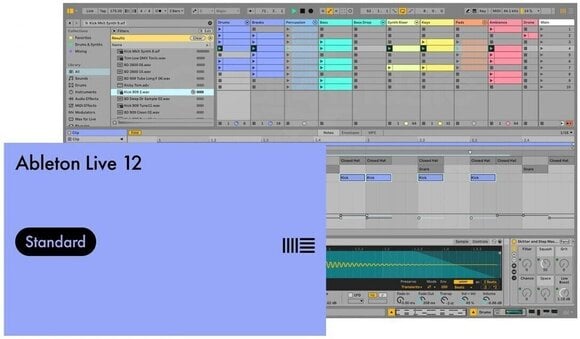 Software de grabación DAW ABLETON Live 12 Standard (Producto digital) - 1