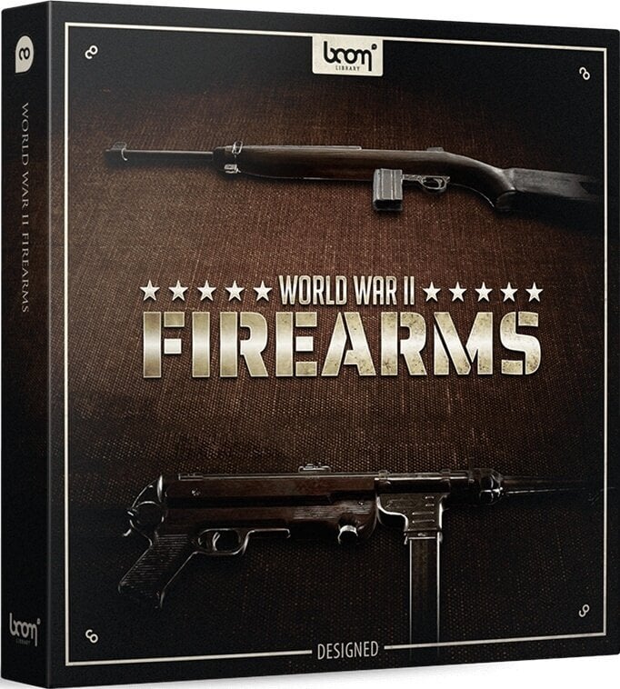Zvočna knjiga za sampler BOOM Library World War II Firearms Designed (Digitalni izdelek)