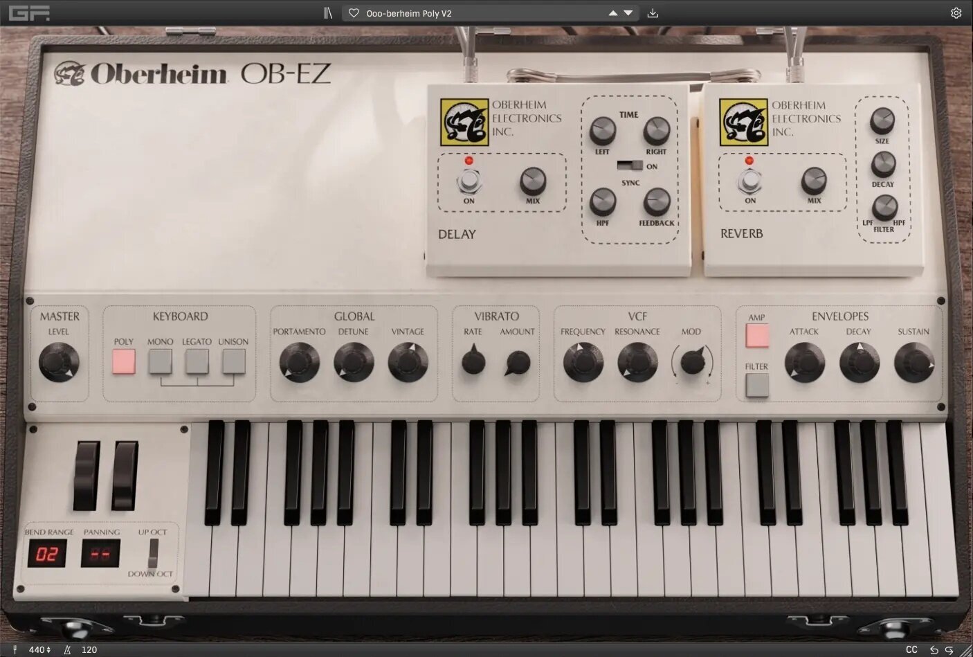 VST Instrument GForce Oberheim OB-EZ (Producto digital)