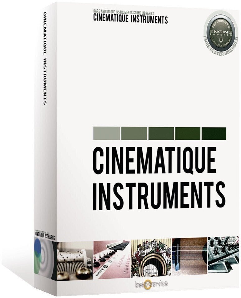 Zvočna knjiga za sampler Best Service Cinematique Instruments 1 Crossgrade (Digitalni izdelek)