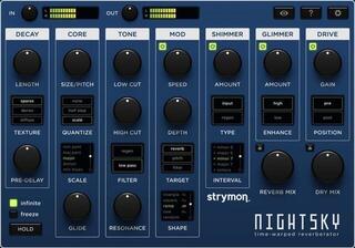 Programinės įrangos papildinio efektų procesorius Strymon NightSky (Skaitmeninis produktas)