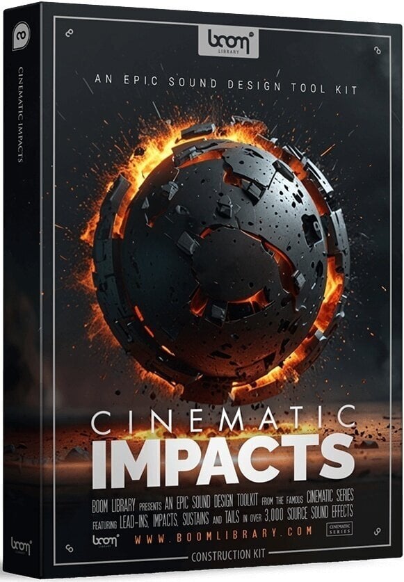 Biblioteca de muestras/sonidos BOOM Library Cinematic Impacts - CK (Producto digital)