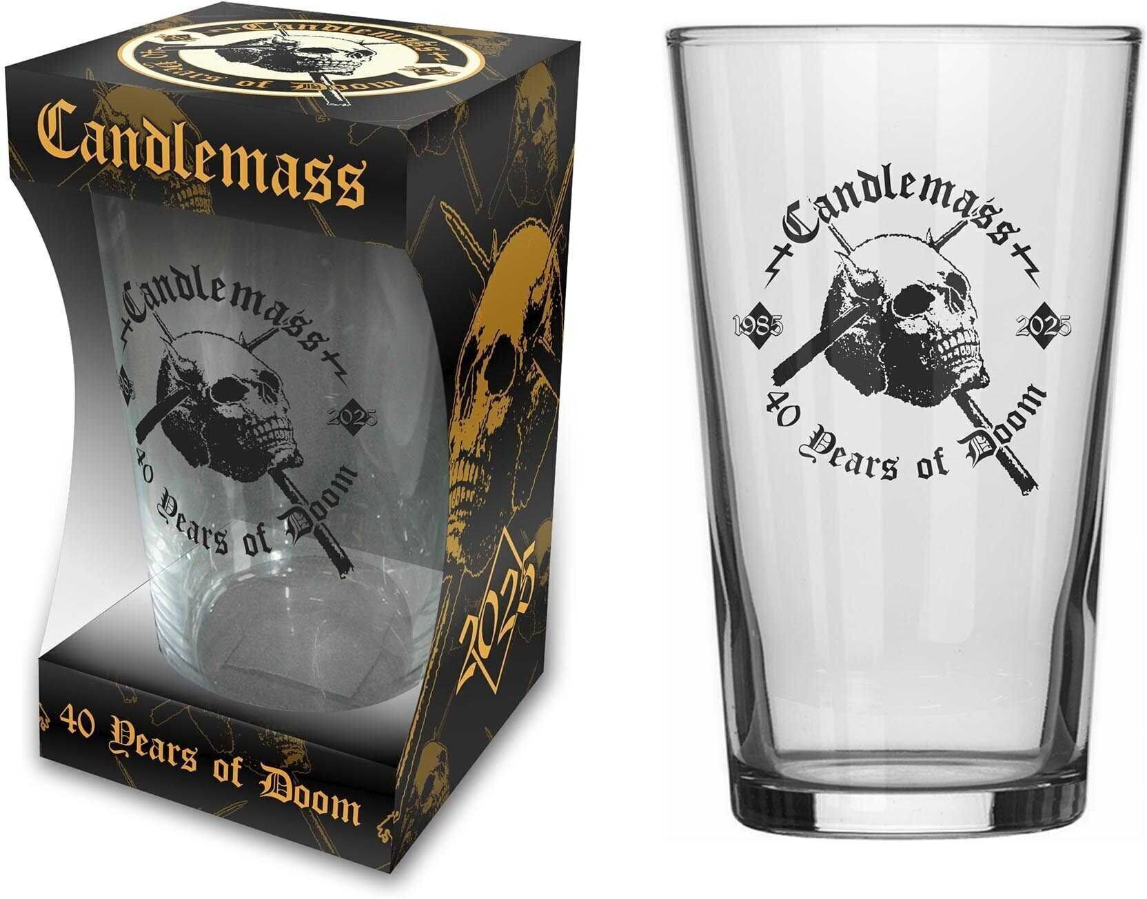 Hrnek / Sklenice / Láhev Candlemass 40 Years Of Doom Pivní sklenice 568 ml