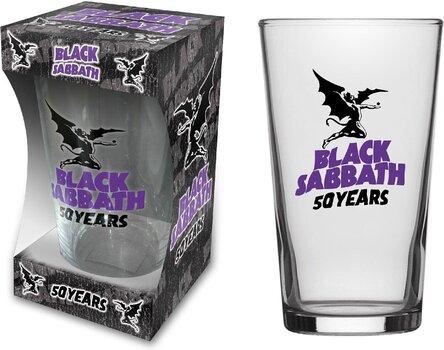 Hrnek / Sklenice / Láhev Black Sabbath 50 Years Pivní sklenice 568 ml - 1