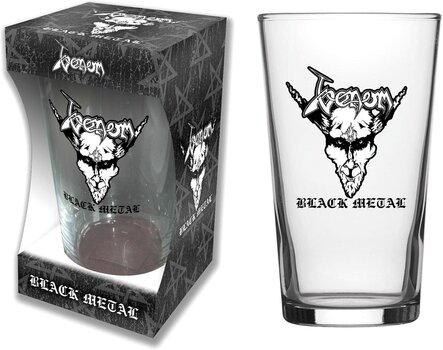 Hrnek / Sklenice / Láhev Venom Black Metal Pivní sklenice 568 ml - 1