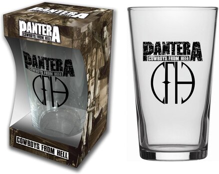 Hrnek / Sklenice / Láhev Pantera Cowboys From Hell Pivní sklenice 568 ml - 1
