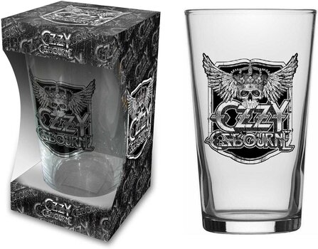 Hrnek / Sklenice / Láhev Ozzy Osbourne Crest Pivní sklenice 568 ml - 1