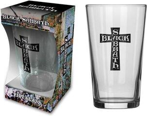 Hrnek / Sklenice / Láhev Black Sabbath Cross Logo Pivní sklenice 568 ml