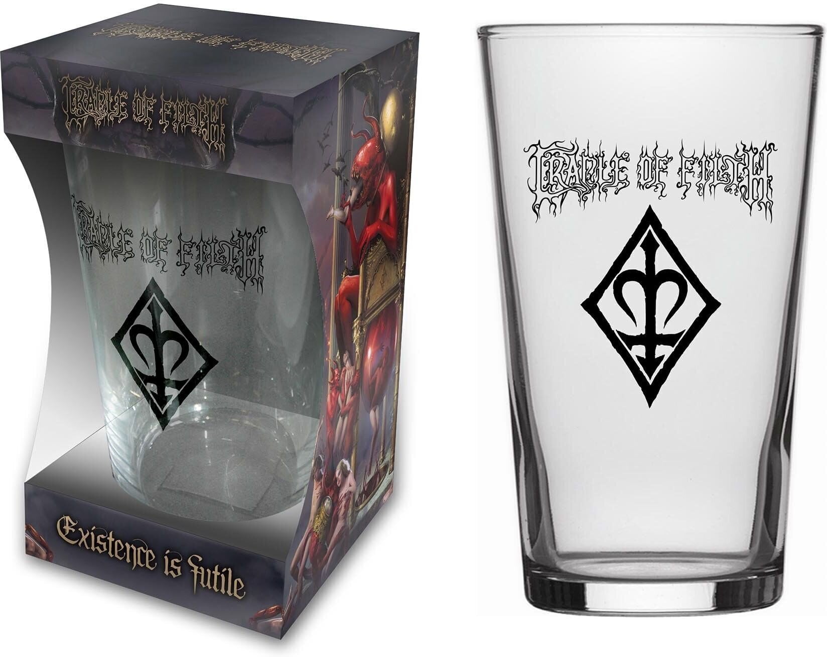 Hrnek / Sklenice / Láhev Cradle Of Filth Existence Is Futile Pivní sklenice 568 ml