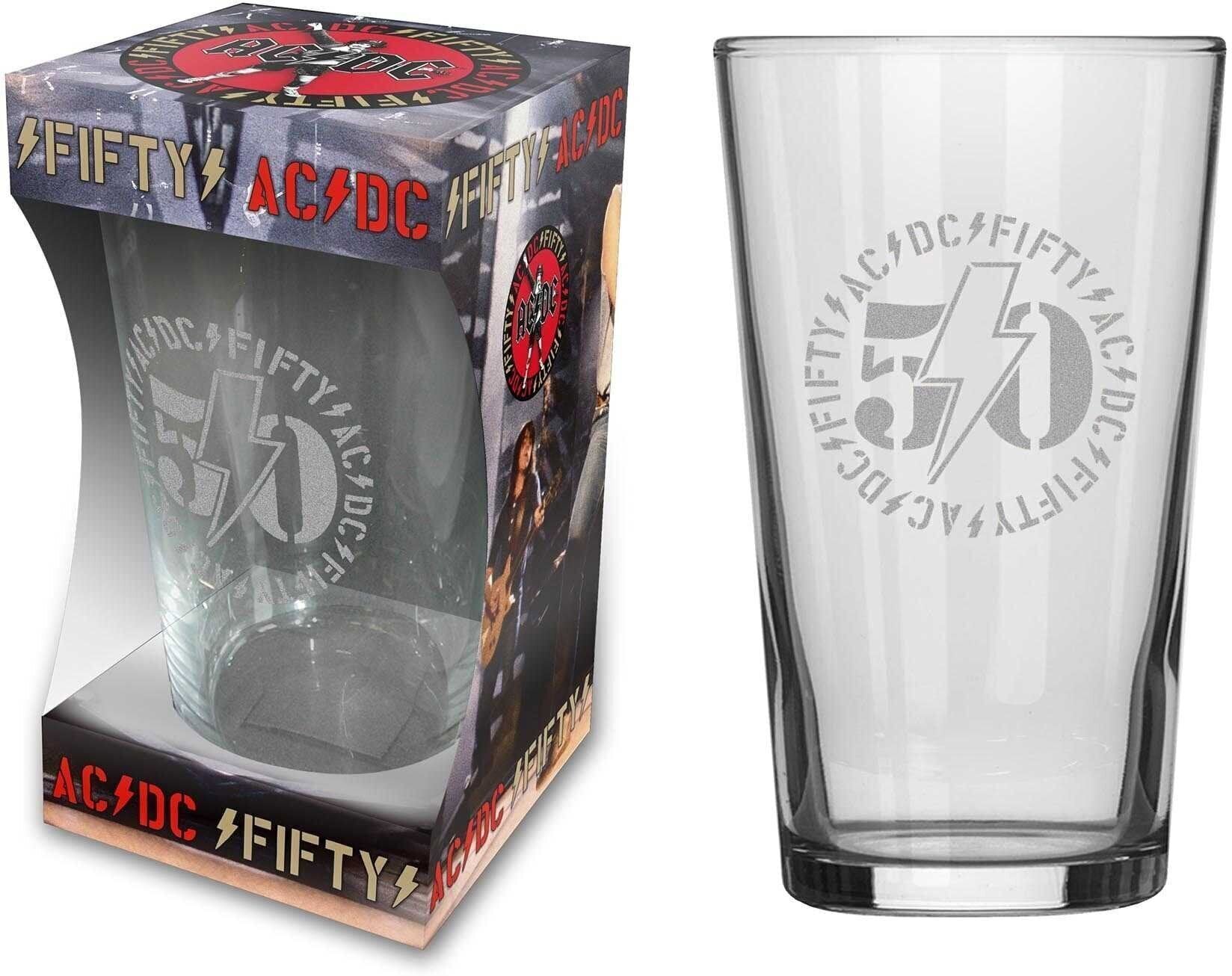 Hrnek / Sklenice / Láhev AC/DC Fifty Pivní sklenice 568 ml