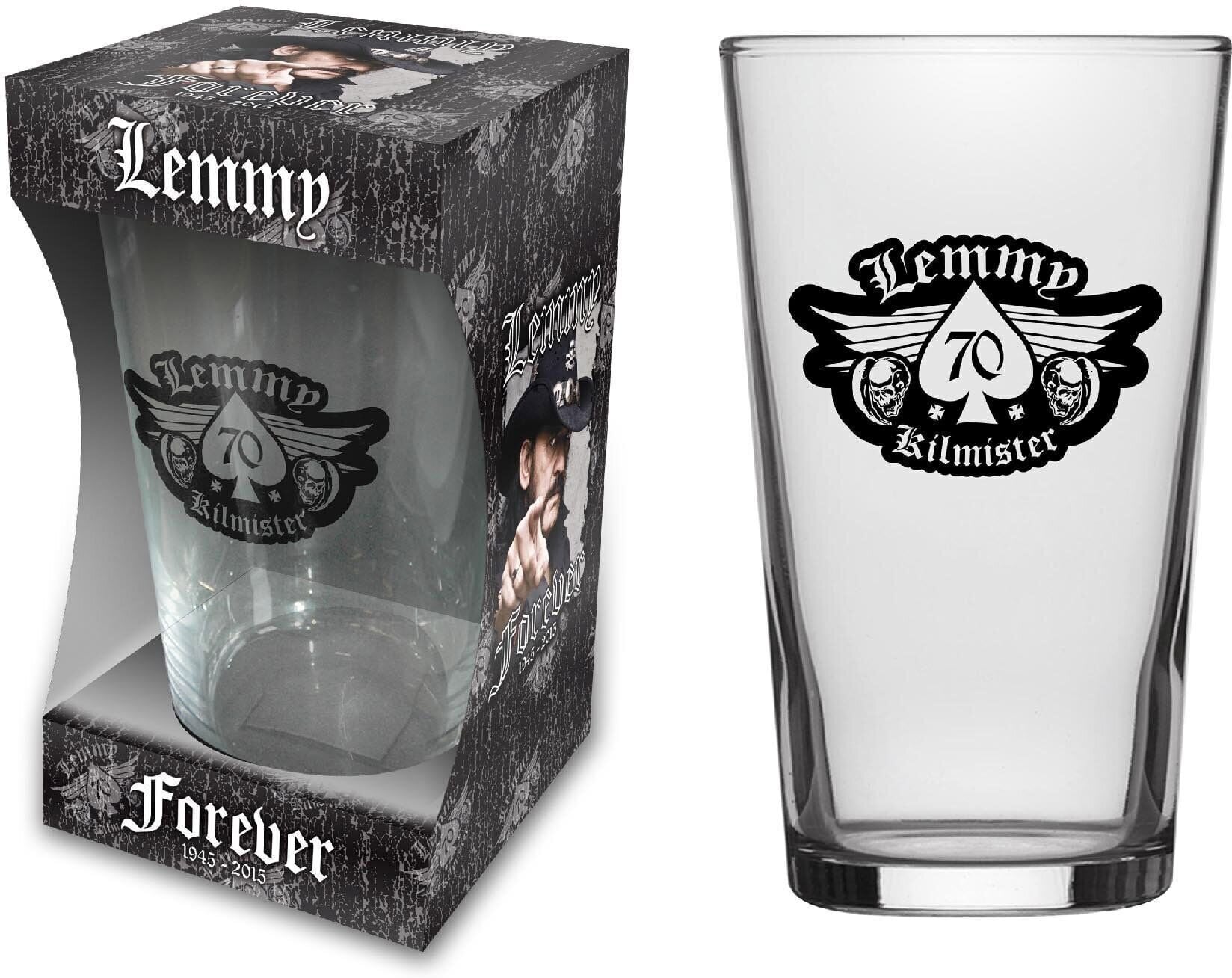 Hrnek / Sklenice / Láhev Lemmy Kilmister Forever Pivní sklenice 568 ml