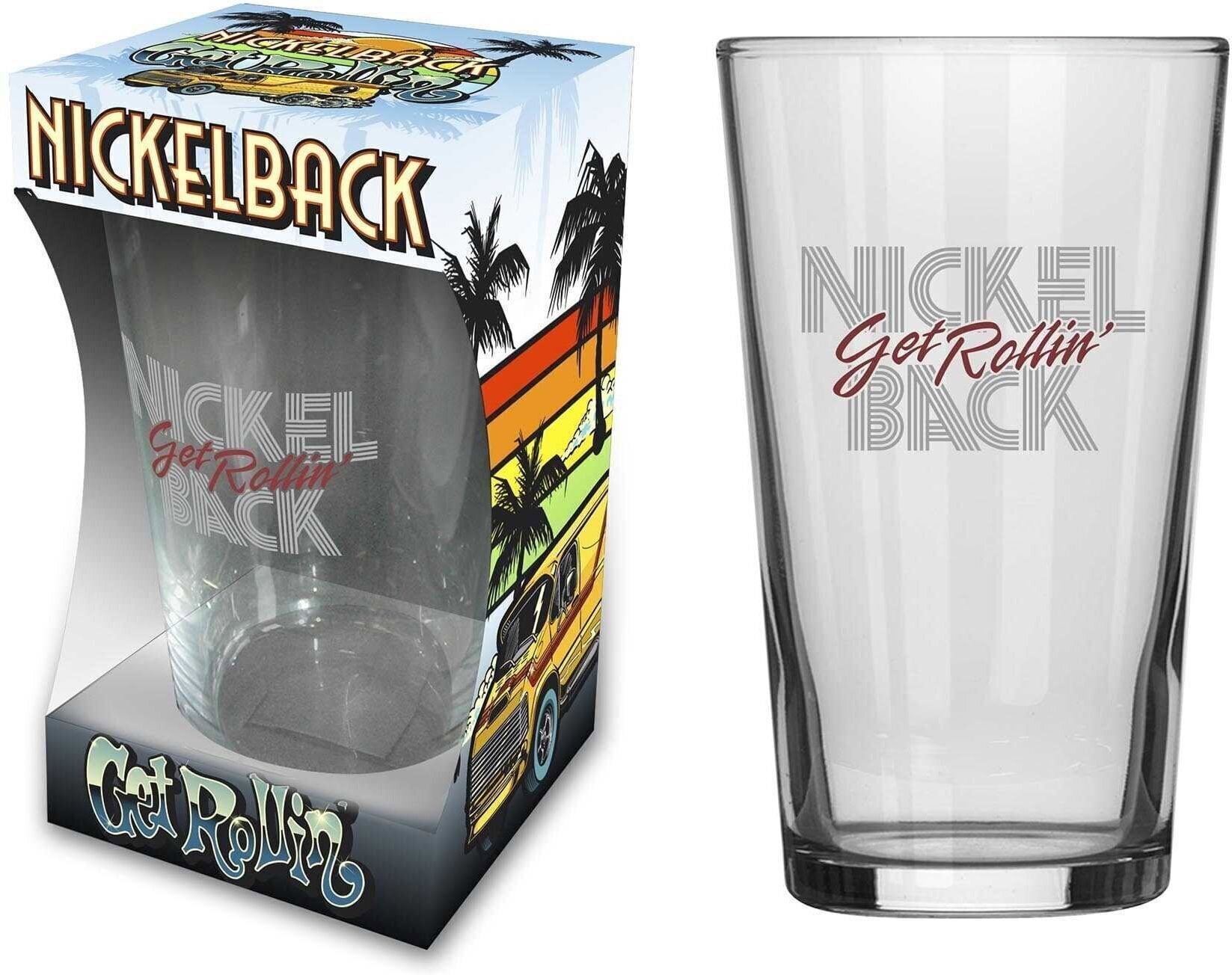 Hrnek / Sklenice / Láhev Nickelback Get Rollin' Pivní sklenice 568 ml