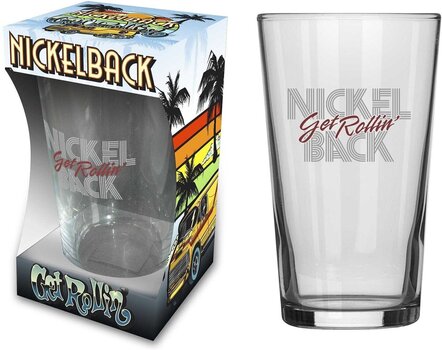 Hrnek / Sklenice / Láhev Nickelback Get Rollin' Pivní sklenice 568 ml - 1