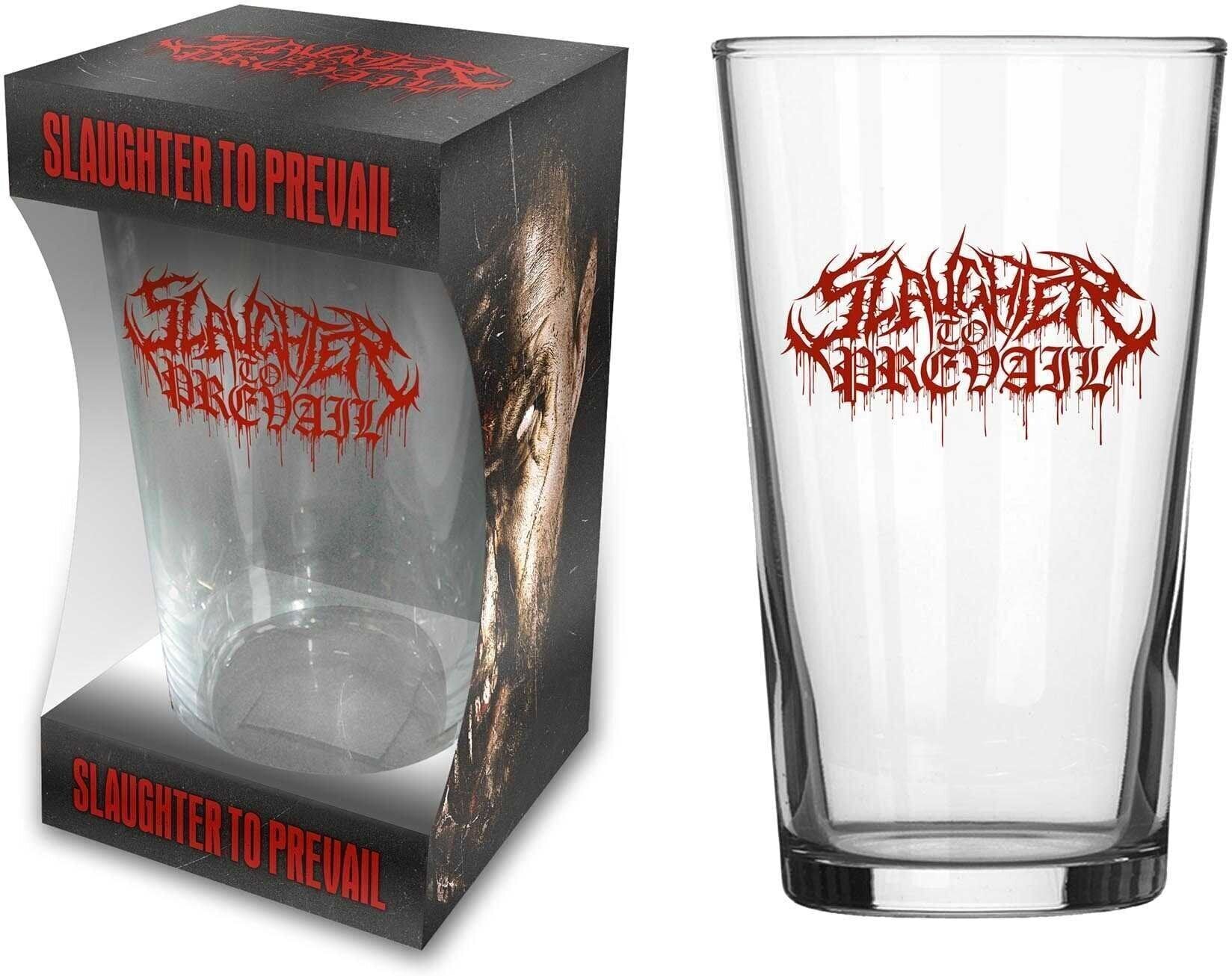Hrnek / Sklenice / Láhev Slaughter To Prevail Grizzly / Face Pivní sklenice 568 ml