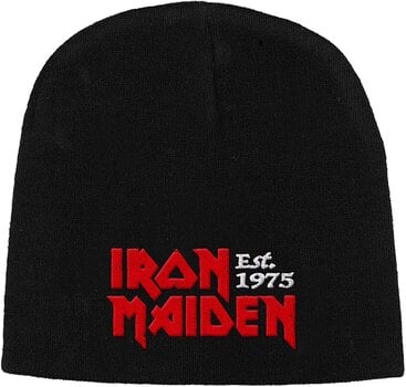Hat Iron Maiden Hat Est 1975 Black UNI - 1