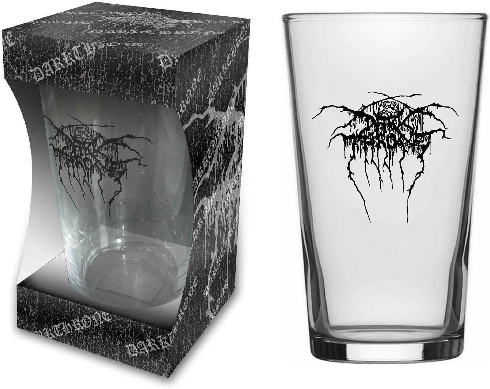 Hrnek / Sklenice / Láhev Darkthrone Logo Pivní sklenice 568 ml