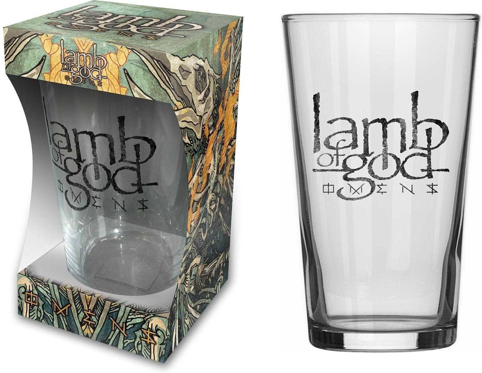 Hrnek / Sklenice / Láhev Lamb Of God Omens Pivní sklenice 568 ml