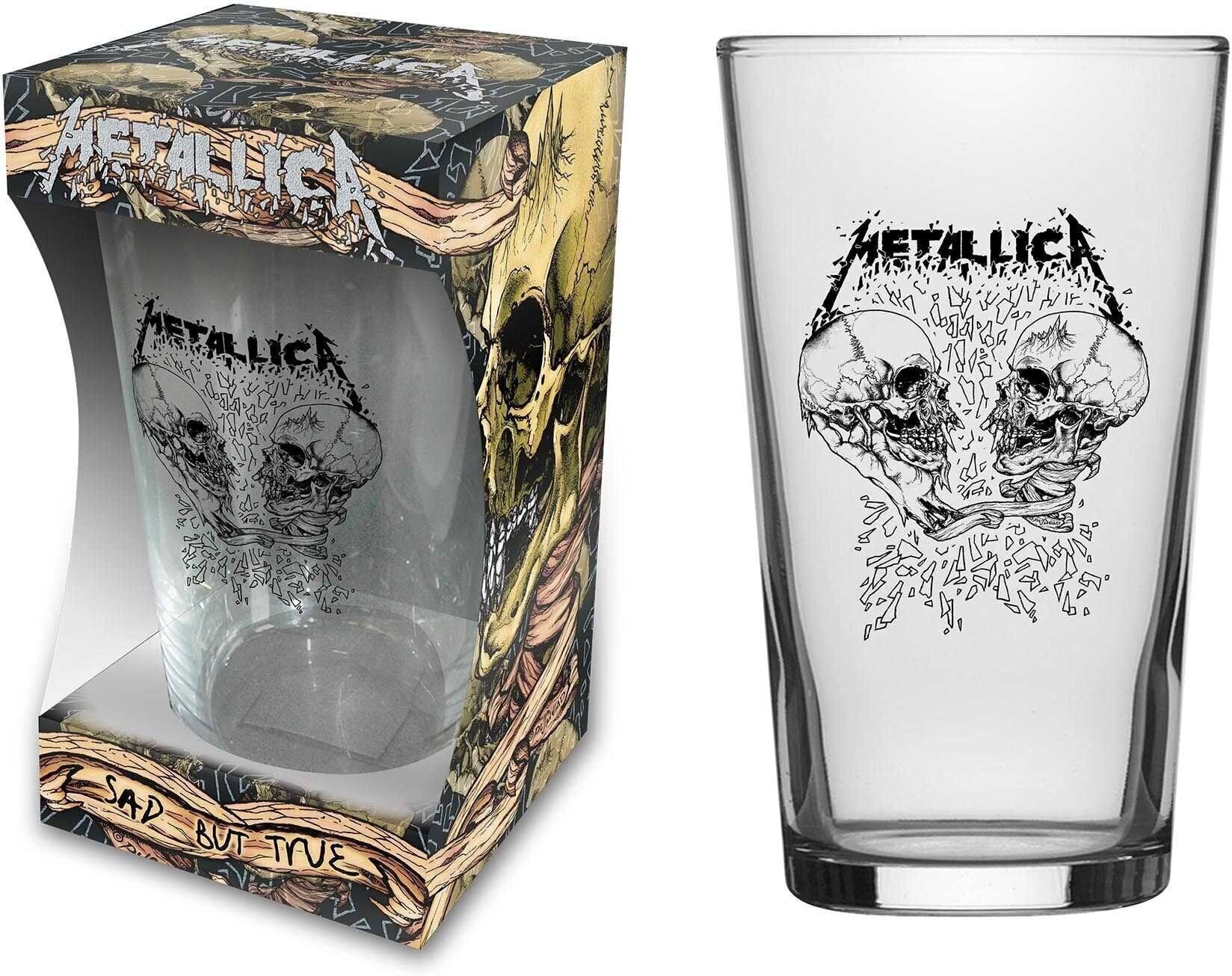 Hrnek / Sklenice / Láhev Metallica Sad But True Pivní sklenice 568 ml