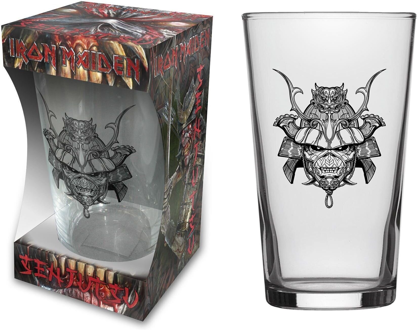 Hrnek / Sklenice / Láhev Iron Maiden Senjutsu Pivní sklenice 568 ml