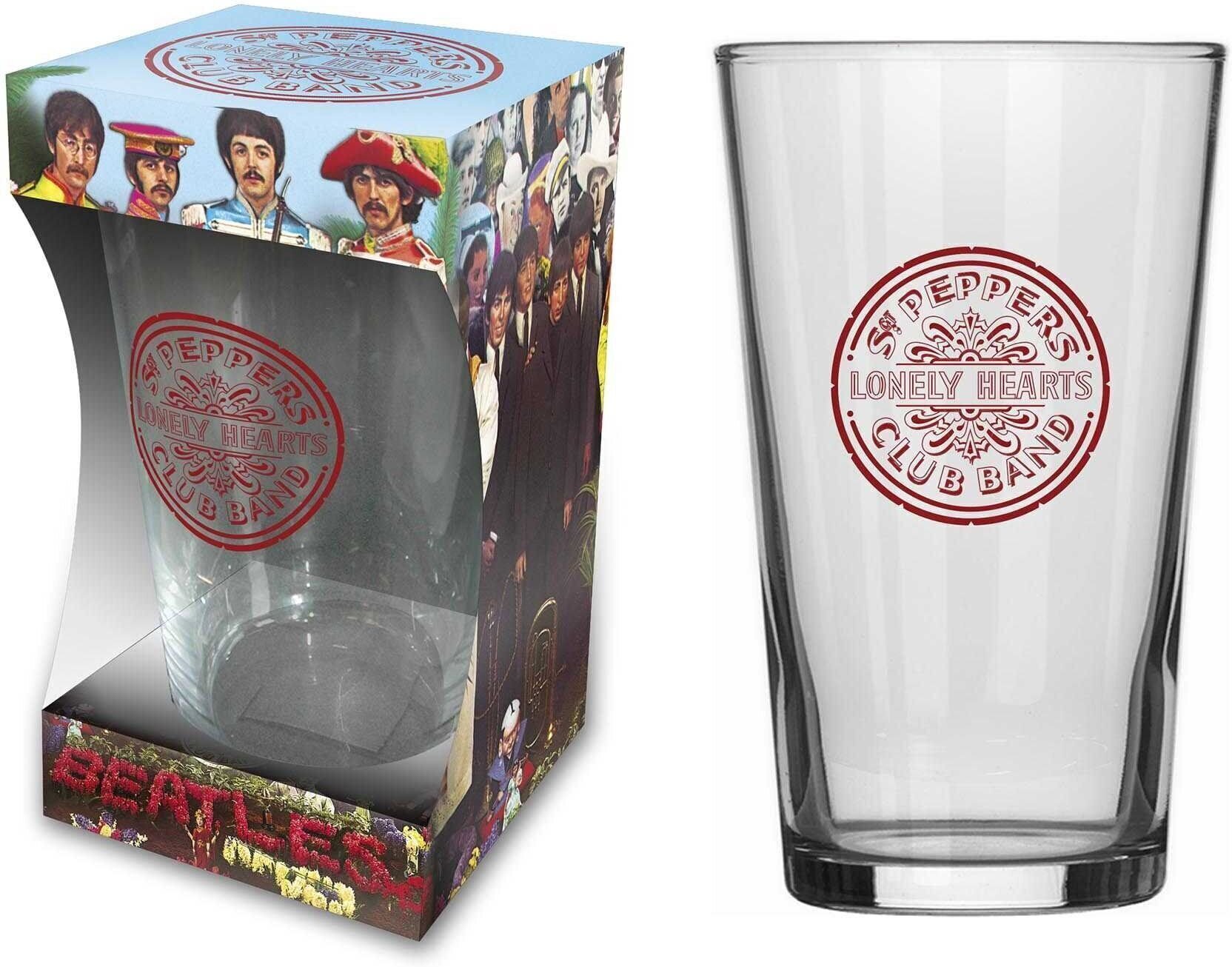 Hrnek / Sklenice / Láhev The Beatles Sgt Pepper Pivní sklenice 568 ml