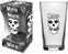 Hrnek / Sklenice / Láhev Misfits Skull Pivní sklenice 568 ml