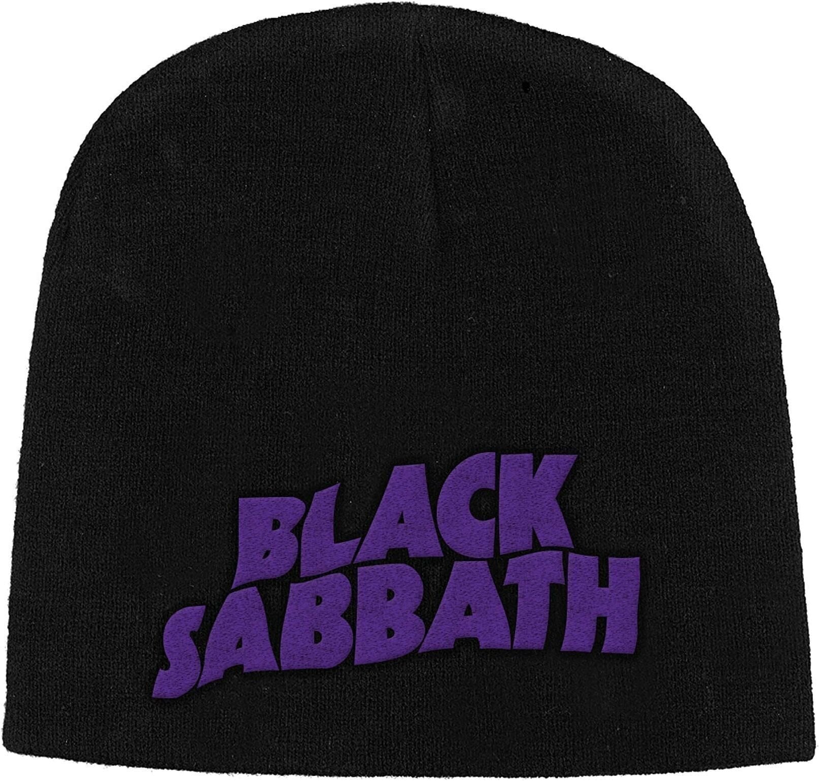 Kapa Black Sabbath Kapa Purple Logo Black UNI