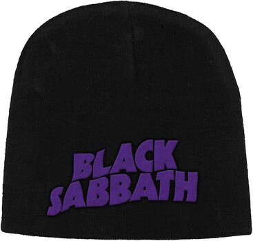 Kapa Black Sabbath Kapa Purple Logo Black UNI - 1
