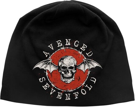 Hat Avenged Sevenfold Hat Distressed Bat Black UNI - 1