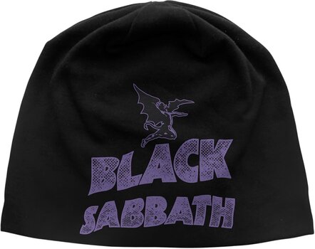 Hat Black Sabbath Hat Logo & Devil Black UNI - 1